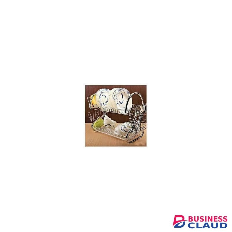 Deisgn 2 Tier Stainless Steel Dish Rack