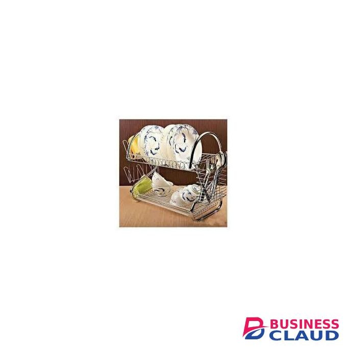 Deisgn 2 Tier Stainless Steel Dish Rack