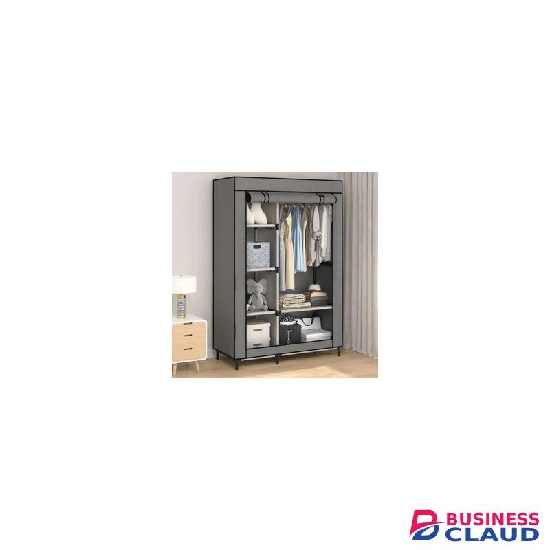 2 Column Metallic Wardrobe