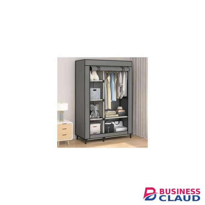 2 Column Metallic Wardrobe