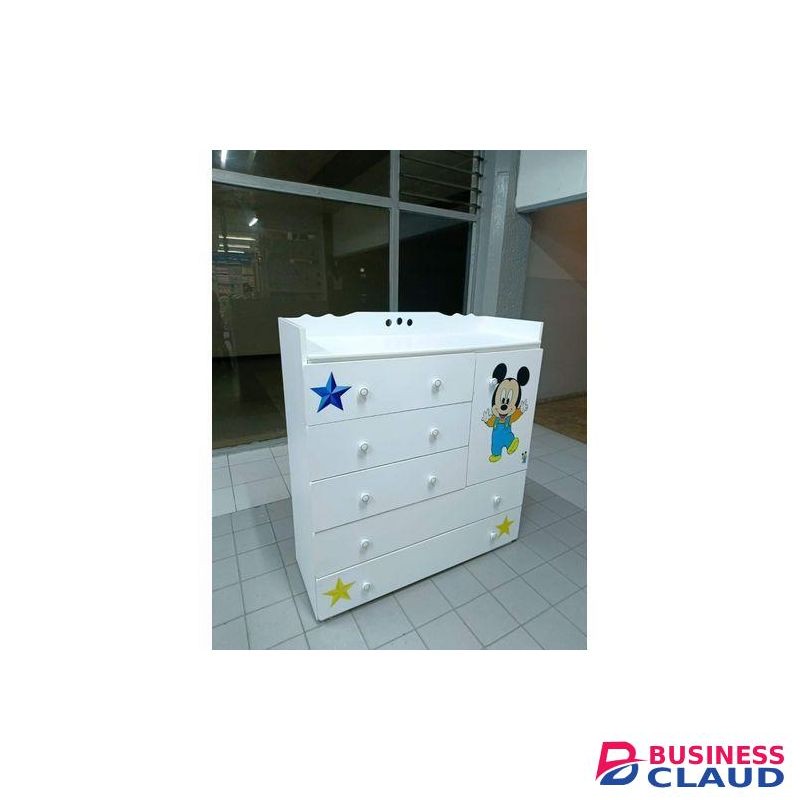 4*4 feet chaste of drawers Cartoon Themed