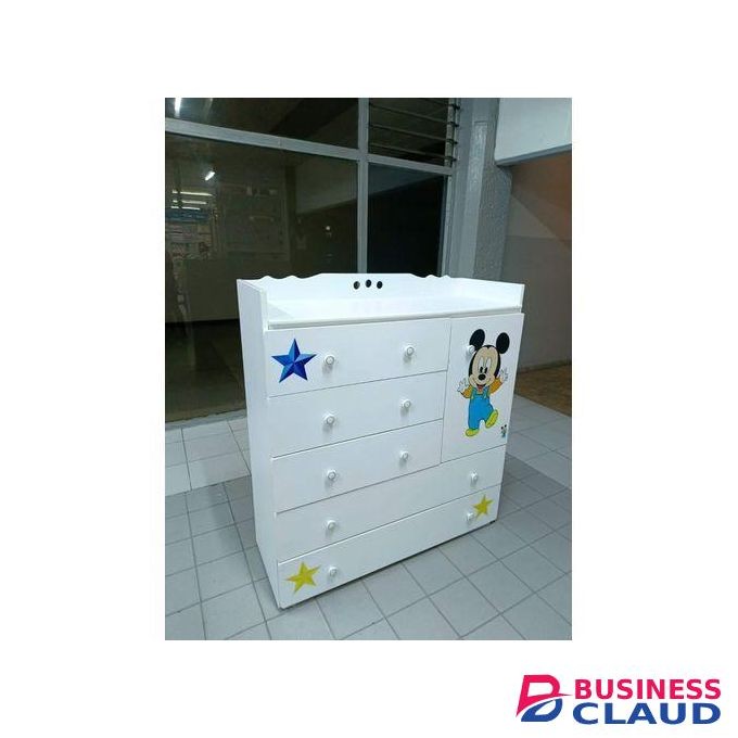 4*4 feet chaste of drawers Cartoon Themed
