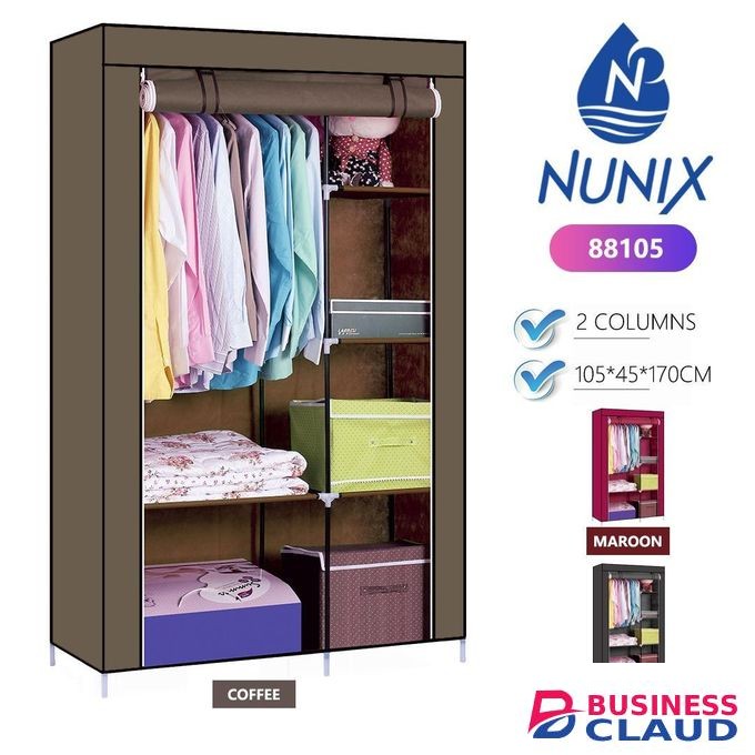 Nunix 2 columns wardrobe