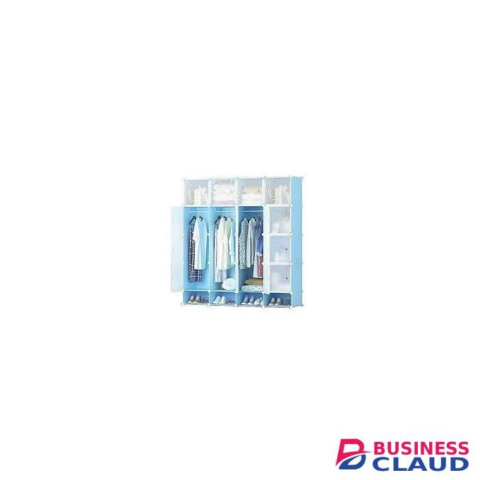 3 Column Plastic Wardrobe
