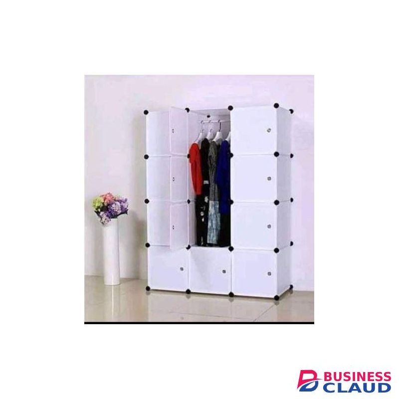 3c Plastic Colorful Wardrobe