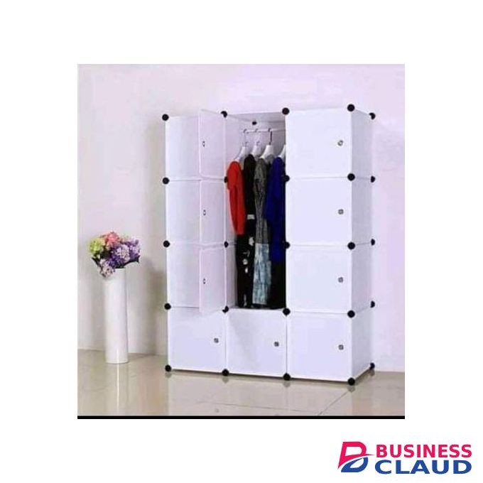 3c Plastic Colorful Wardrobe