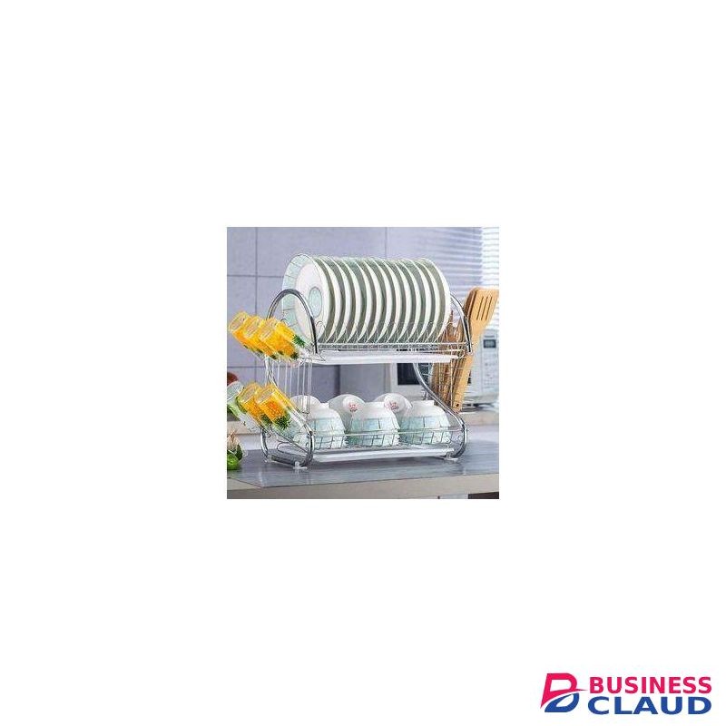 2-layer Stainless Steel Dish Drainer