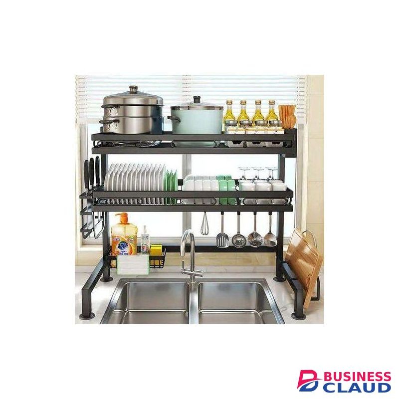 Share this product Black Friday deal Double Layer Over The Sink Dish Rack