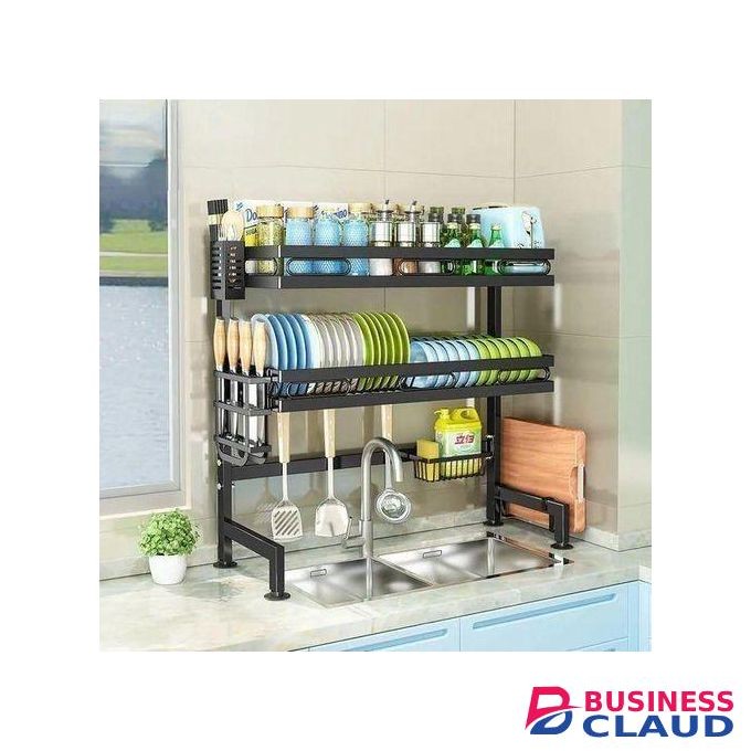 Share this product Black Friday deal Double Layer Over The Sink Dish Rack