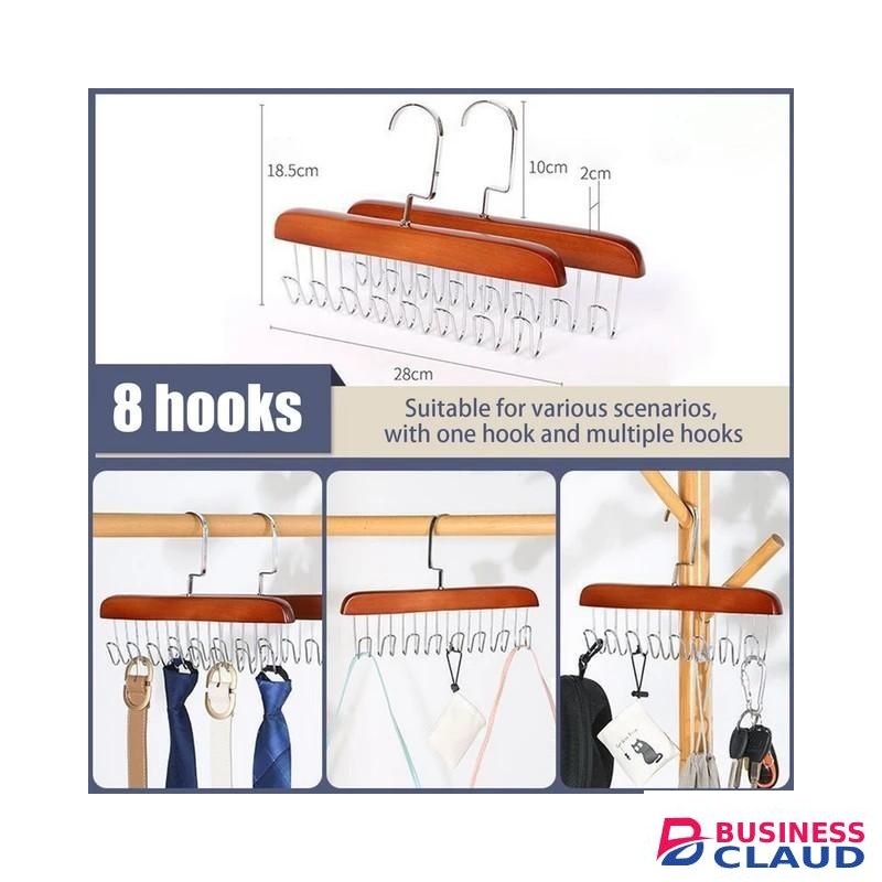All in One Hanger With 8 Hooks
