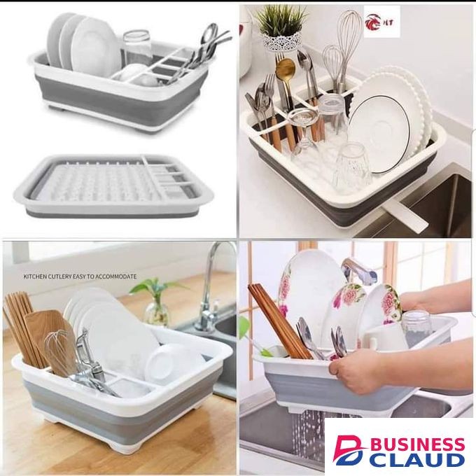 Silicon Collapsible Dish Drainer
