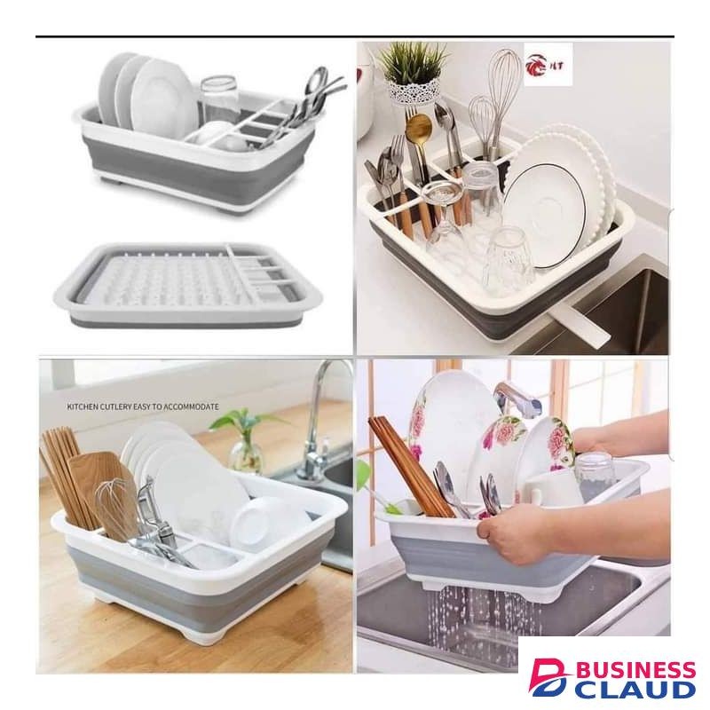 Silicon Collapsible Dish Drainer