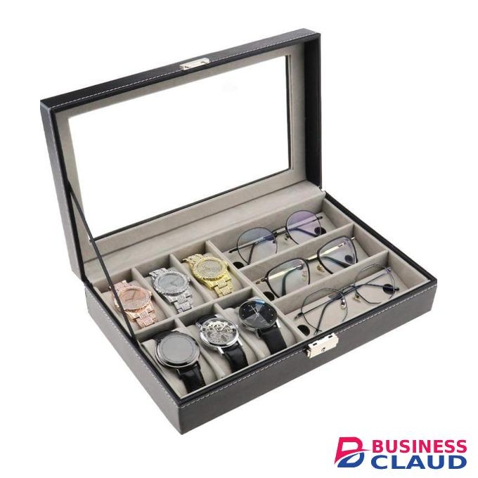 Portable watch + Glasses organizer