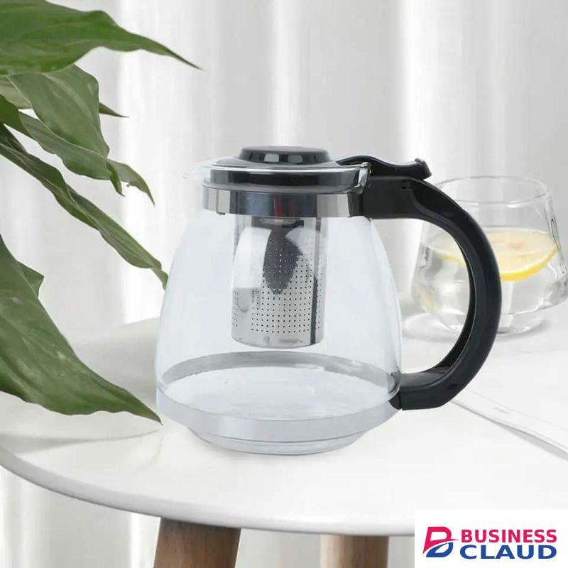1500ml High Borosilicate Glass Infuser Kettel -Heat Resistant tea & Cofee maker with Filter