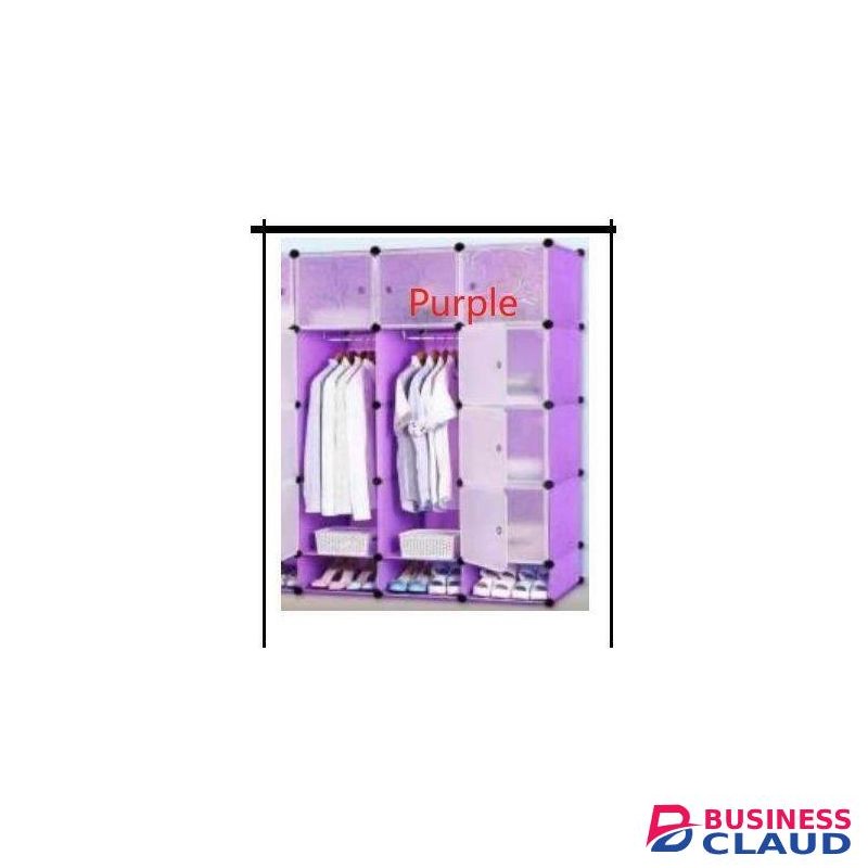 HOMMY 3c Portable plastic wardrobe