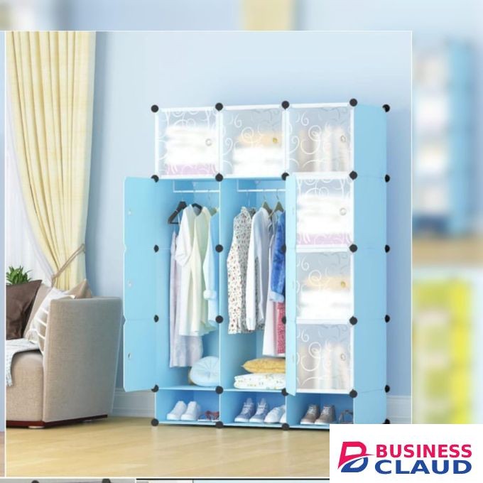 3-Column Plastic Wardrobes.