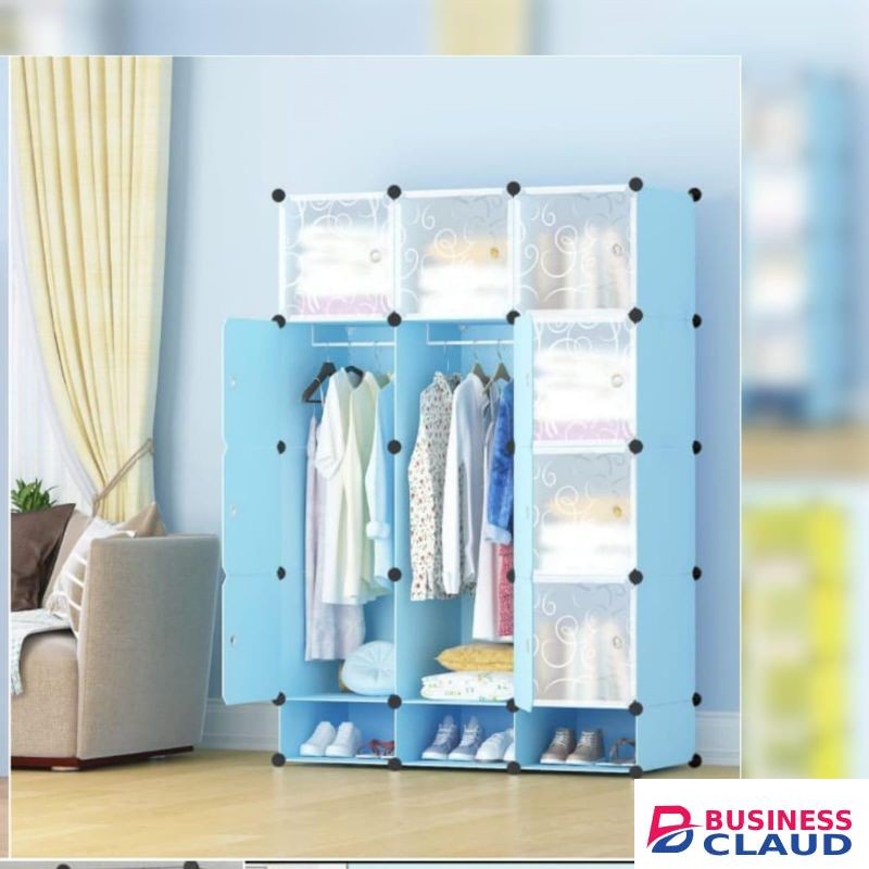 3-Column Plastic Wardrobes.