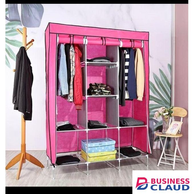 3 Column Portable Wardrobe