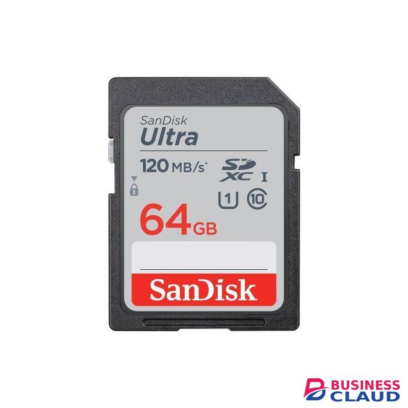 Sandisk 64GB Ultra UHS-I SDXC Camera Memory Card,120MB/S