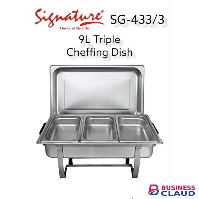 Signature 9 Ltr Triple Cheffing Dishes