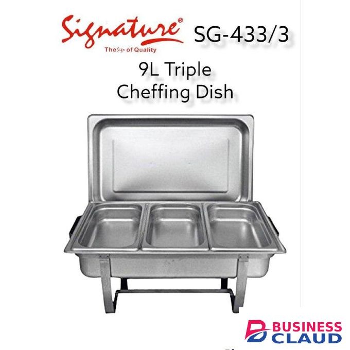 Signature 9 Ltr Triple Cheffing Dishes