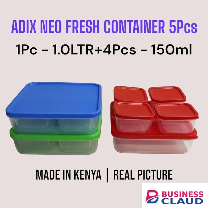 elegant ADIX NEO FRESH CONTAINER 5pc