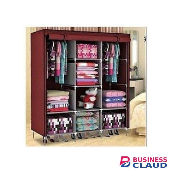 3 Column Metallic Wardrobes