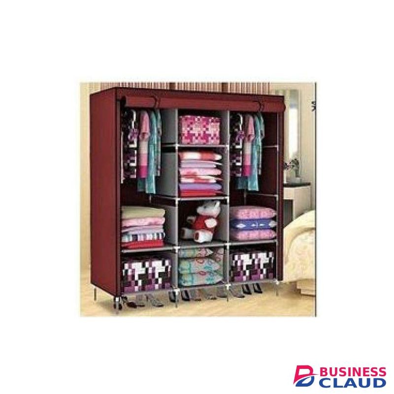 3 Column Metallic Wardrobes