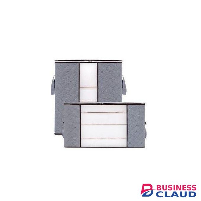 2-Piece Foldable Clothes & Quilt Storage Bags – 70cm & 50cm with Clear Window