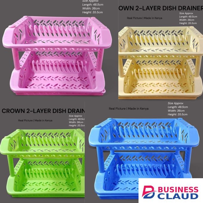 Crown Double Decker Dish Drainer