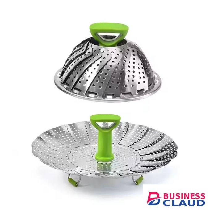 S/Steel Food Steamer Basket 28cm