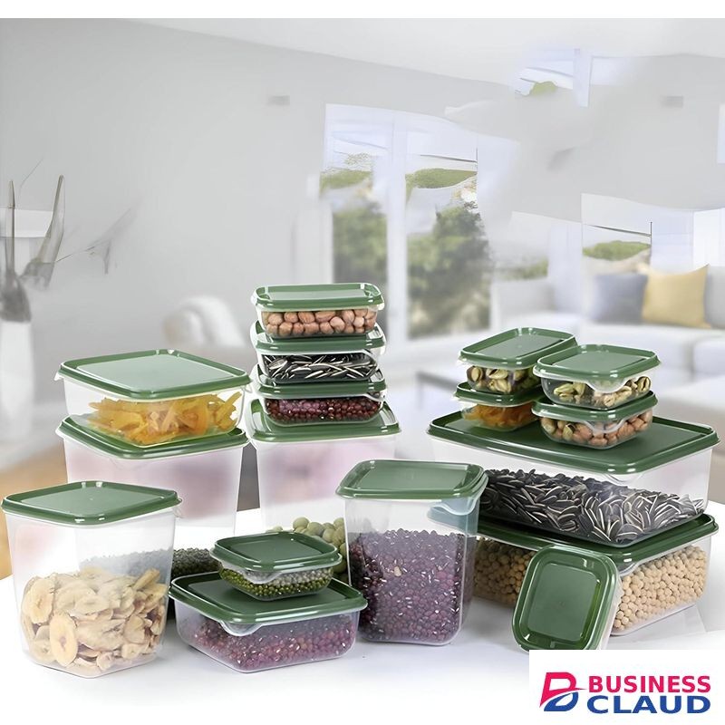 17pcs Food Storage Container with Lid, Stackable Food Stack Box, Clear Meal Preparation Containers, Food Grade Food Storage Bowls, Microwave, Freezer, Dishwasher Safe