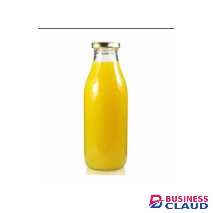 Kitchen Utensil 450Ml Glass Bottles with Lids, Reusable Milk Bottle Used for Children and Adults, First Choice for Dinners and Parties
