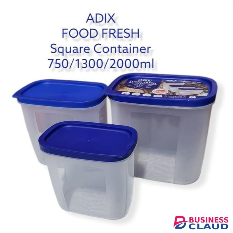 3PCS FRESH KEEPING FOOD STORAGE / AIRTIGHT FOOD STORAGE CONTAINERS / 750/1300/2000Ml
