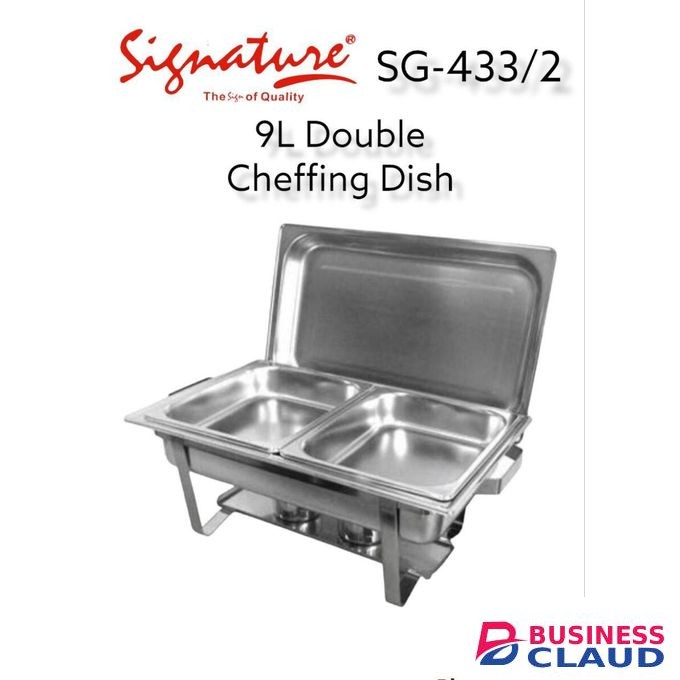 Signature 9 Ltr Double Cheffing Dishes