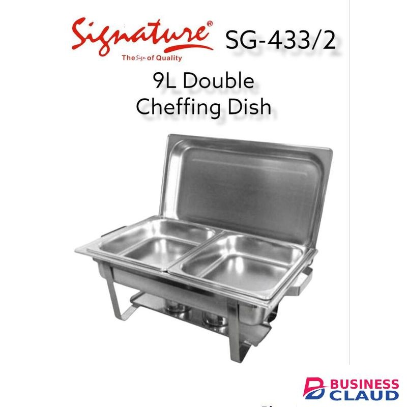 Signature 9 Ltr Double Cheffing Dishes