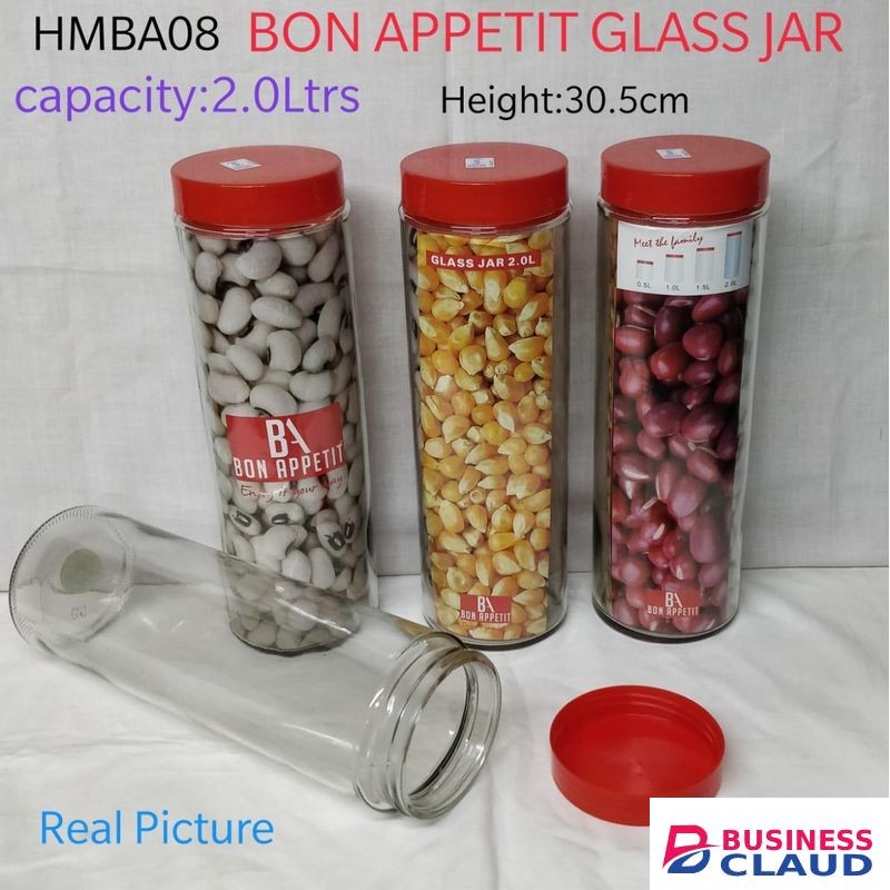 Bon Appetit 2.0 ltr Glass storage jar