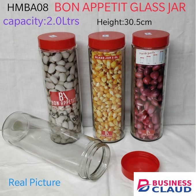Bon Appetit 2.0 ltr Glass storage jar