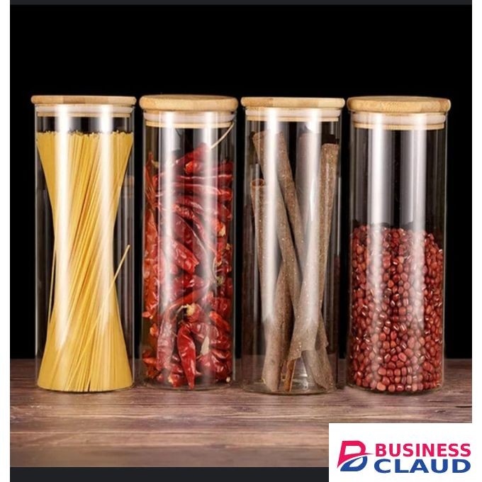 2000 ml Glass food sealed jar