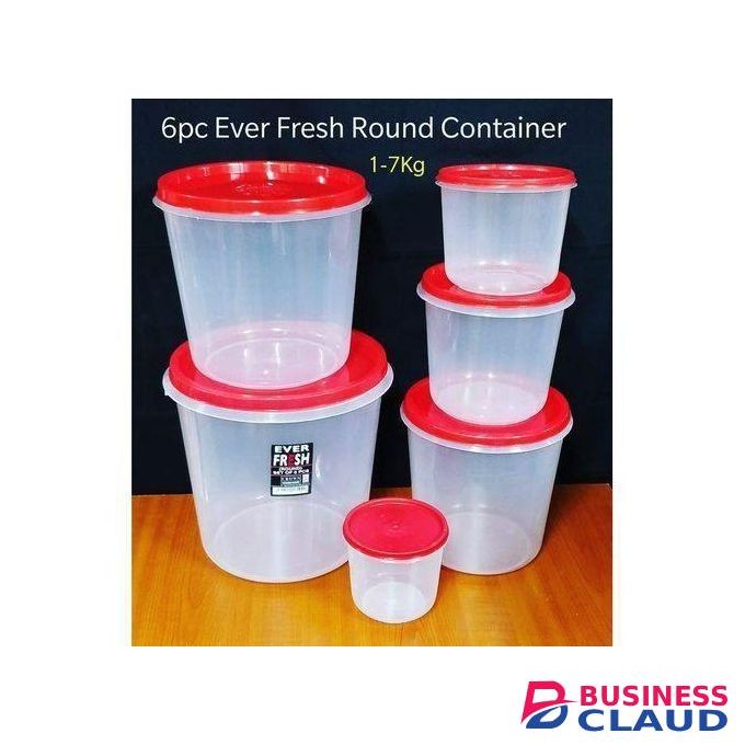Adix Ever Fresh 6 in 1 Round Container