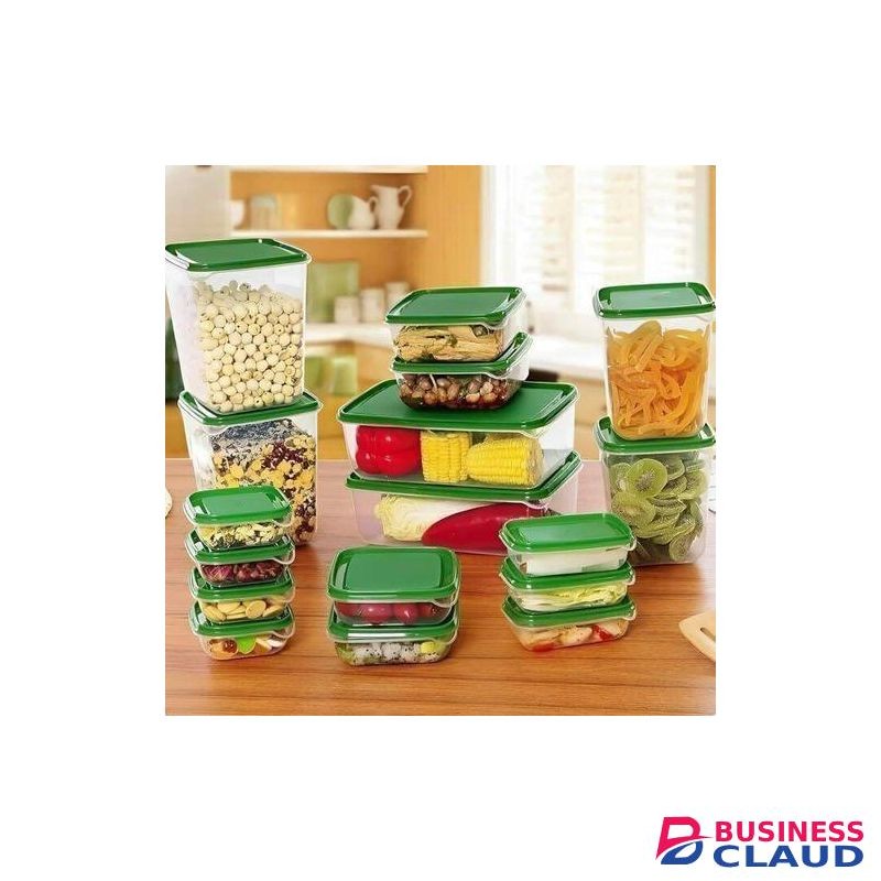 17Pcs Food Storage Boxes with Lids