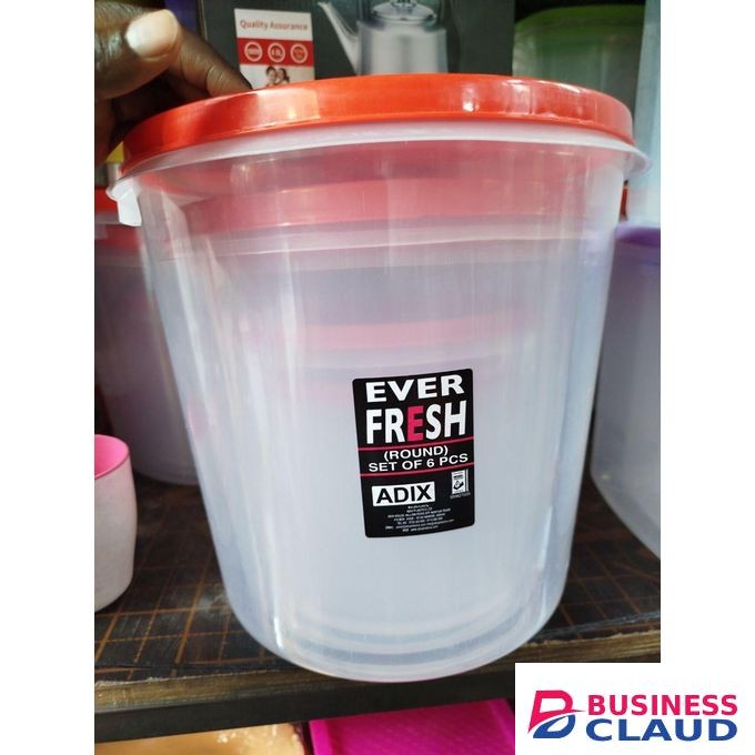 Adix 6 In 1 Kitchen Storage Containers
