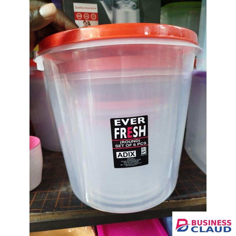 Adix 6 In 1 Kitchen Storage Containers
