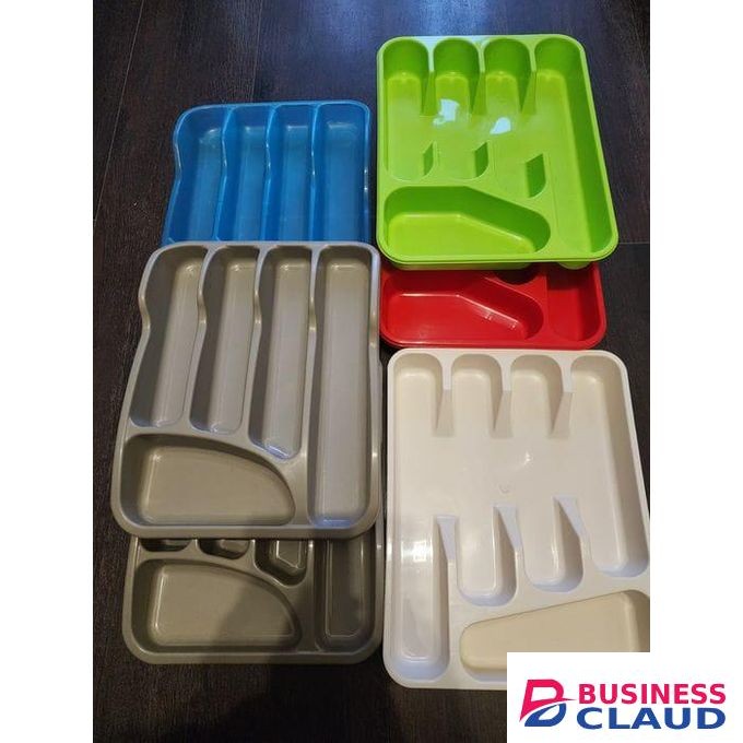 Quality Plastic Cutlery / Drawer Organizer -