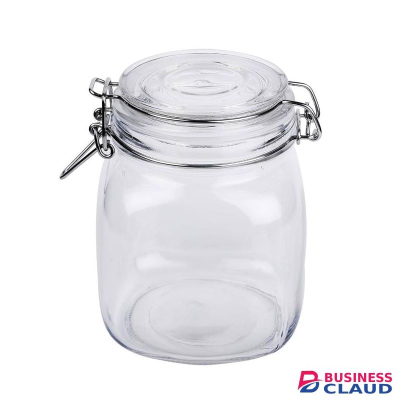 Airtight clip lid thick glass containers-1000mls