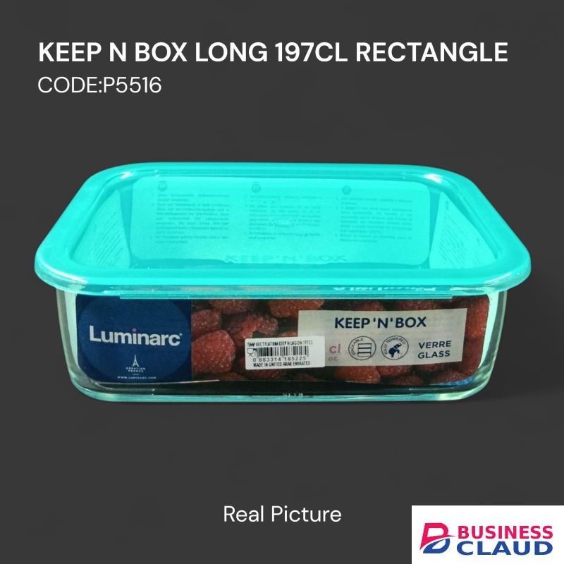 Luminarc 1.2 L Glass lunch box