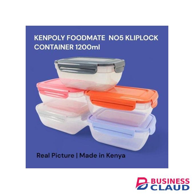 1200ml Kenpoly Foodmate No.5 Klip Lock Container