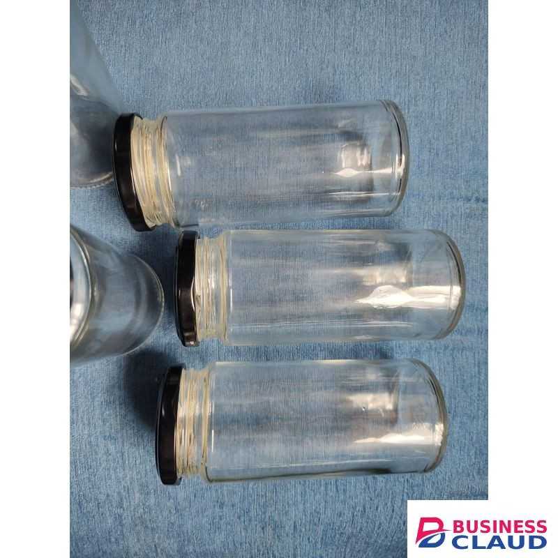 10 Pack 250ML Mason Jars Glass Canning Jars With Airtight Lids, Glass Storage Containers For Overnight Oats, Jam, Jelly, Honey, Beans, Spice,