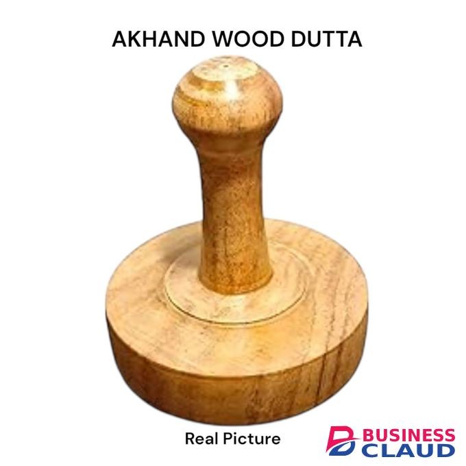 Wooden Potato Masher daily use Wooden Pav Bhaji/Vegetable/Potato Masher Wooden Roti Chapati Presser,Roti Bhakri Or Khakara on Tava Presser