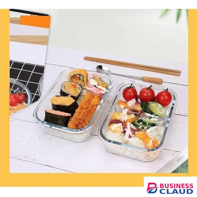 1520ML Large Borosilicate Glass Food Storage Container